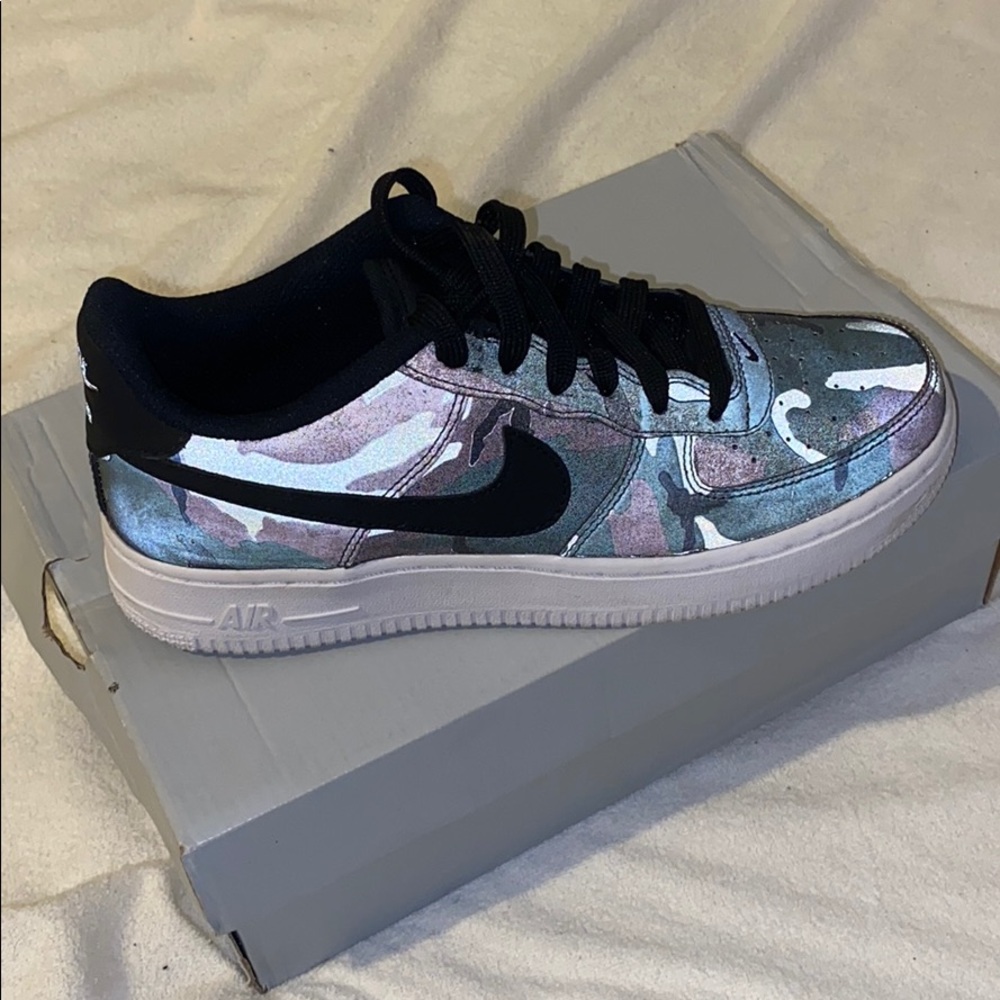 Reflective army print Air Force 1